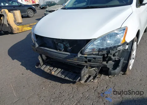 2014 Nissan Sentra S из США, поврежденный, VIN 3N1AB7AP8EY338216